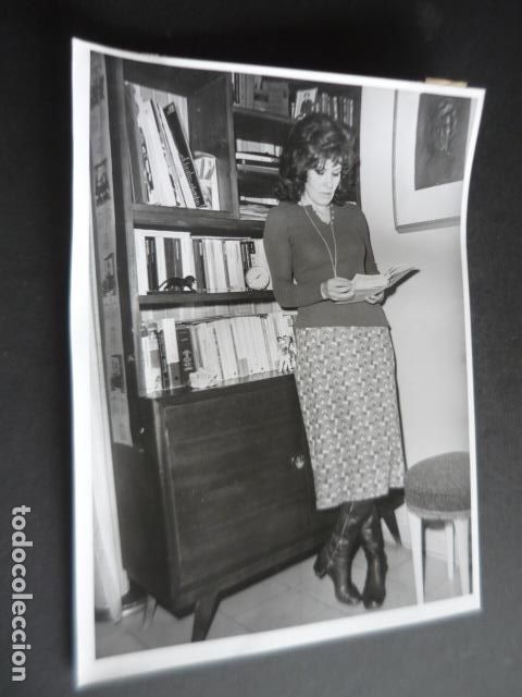 Cine: CHARO SORIANO ACTRIZ ANTIGUA FOTOGRAFIA ORIGINAL 18 X 24 CM