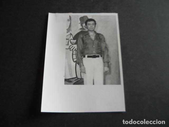 Cinema: RICARDO GARRIDO ACTOR ANTIGUA FOTOGRAFIA ORIGINAL 9 X 11 CM