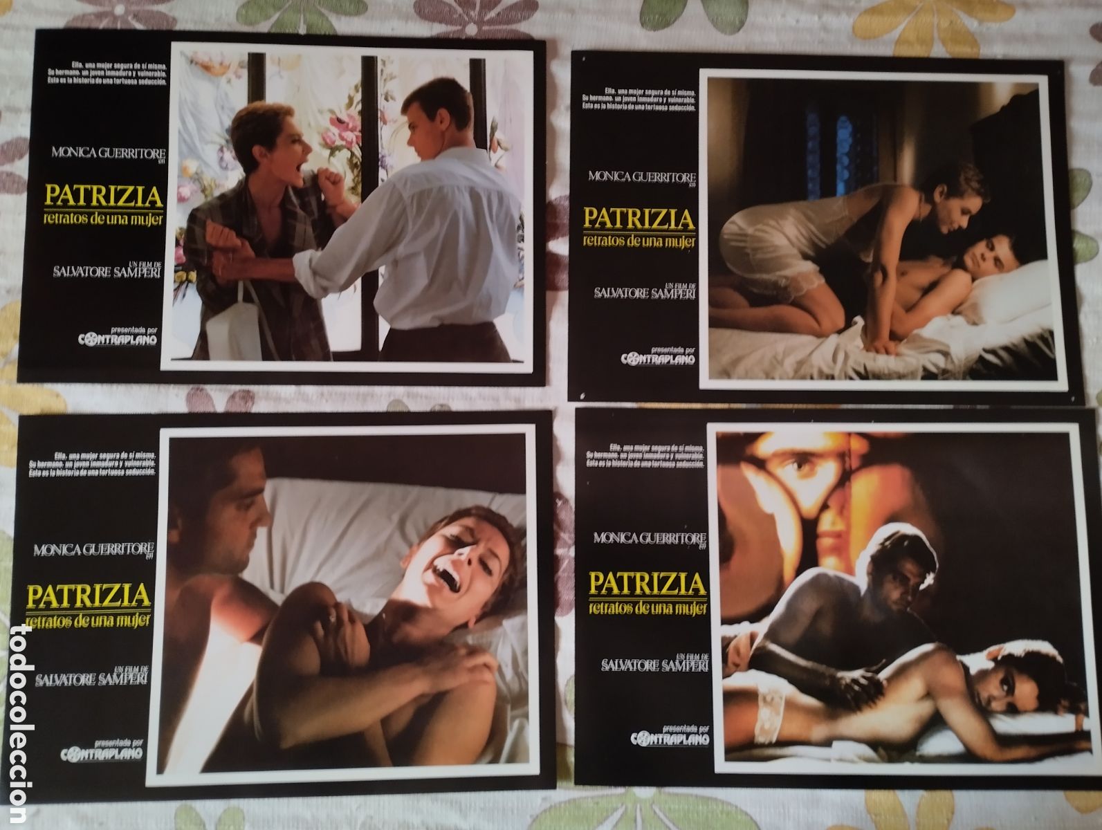 Cine: 12 FOTOCROMOS - PATRIZIA RETRATOS DE UNA MUJER - SET COMPLETO