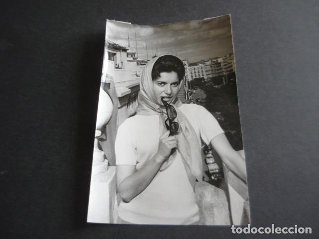 Cin&eacute;ma: PAULA MARTEL ACTRIZ EN MADRID LAS VISTILLAS ANTIGUA FOTOGRAFIA ORIGINAL 12 X 18 CM