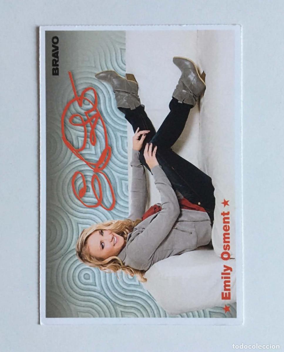 Cine: Emily Osment / Das Haus Anubis Cast Collectible Card BRAVO Germany 2010