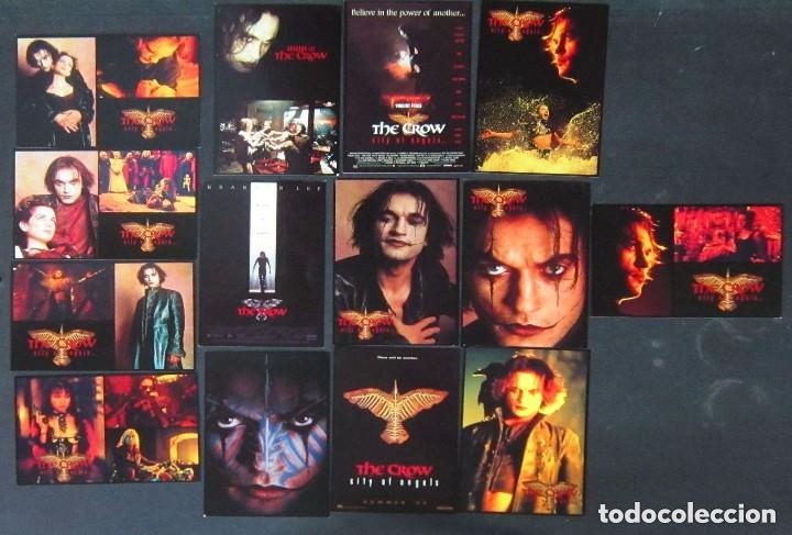 Cine: LPC 031 EL CUERVO THE CROW BRANDON LEE VINCENT PEREZ 14 POSTALES 10x15 cm
