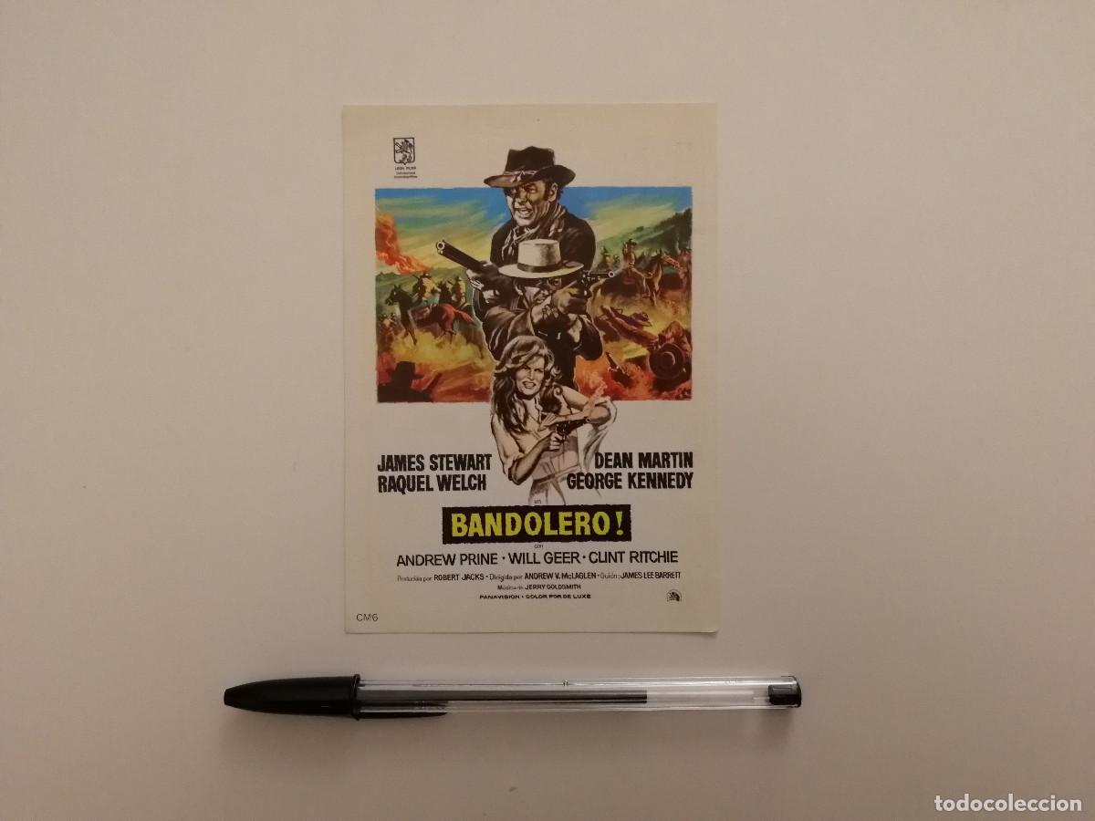 Cine: IMPRESO PAPEL -10*15- BANDOLERO - JAMES STEWART - WESTERN