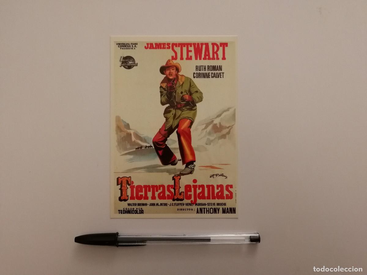 Cine: POSTAL -10*15- TIERRAS LEJANAS - JAMES STEWART - WESTERN