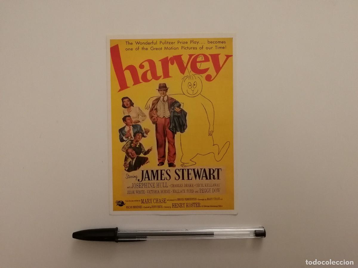 Cine: FICHA COLECCIONABLE -10*15- El invisible Harvey - JAMES STEWART