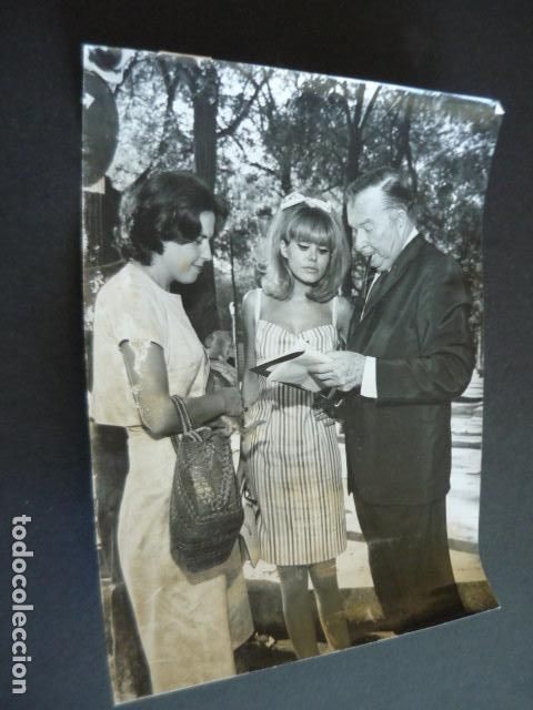 Cinema: DOLORES SARTORIO ACTRIZ CON XAVIER CUGAT ANTIGUA FOTOGRAFIA ORIGINAL 18 X 24 CM