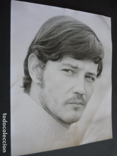 Cinema: HUGO BLANCO ACTOR ANTIGUA FOTOGRAFIA ORIGINAL 30 X 24 CM