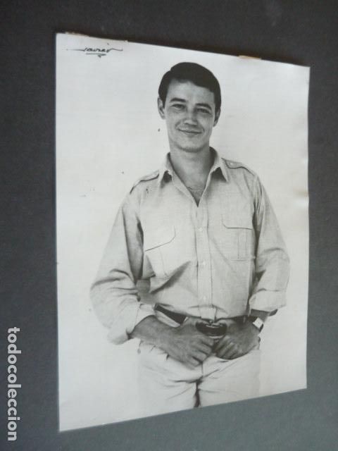 Cinema: HUGO BLANCO ACTOR ANTIGUA FOTOGRAFIA ORIGINAL 18 X 24 CM