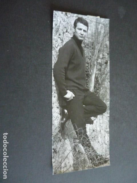 Cinema: HUGO BLANCO ACTOR ANTIGUA FOTOGRAFIA ORIGINAL 10 X 24 CM