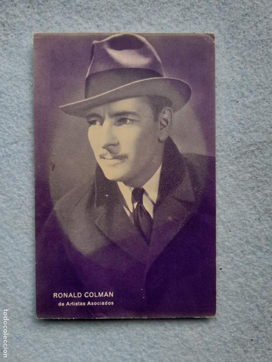 Cin&eacute;ma: Ronald Colman de Artistas Asociados.