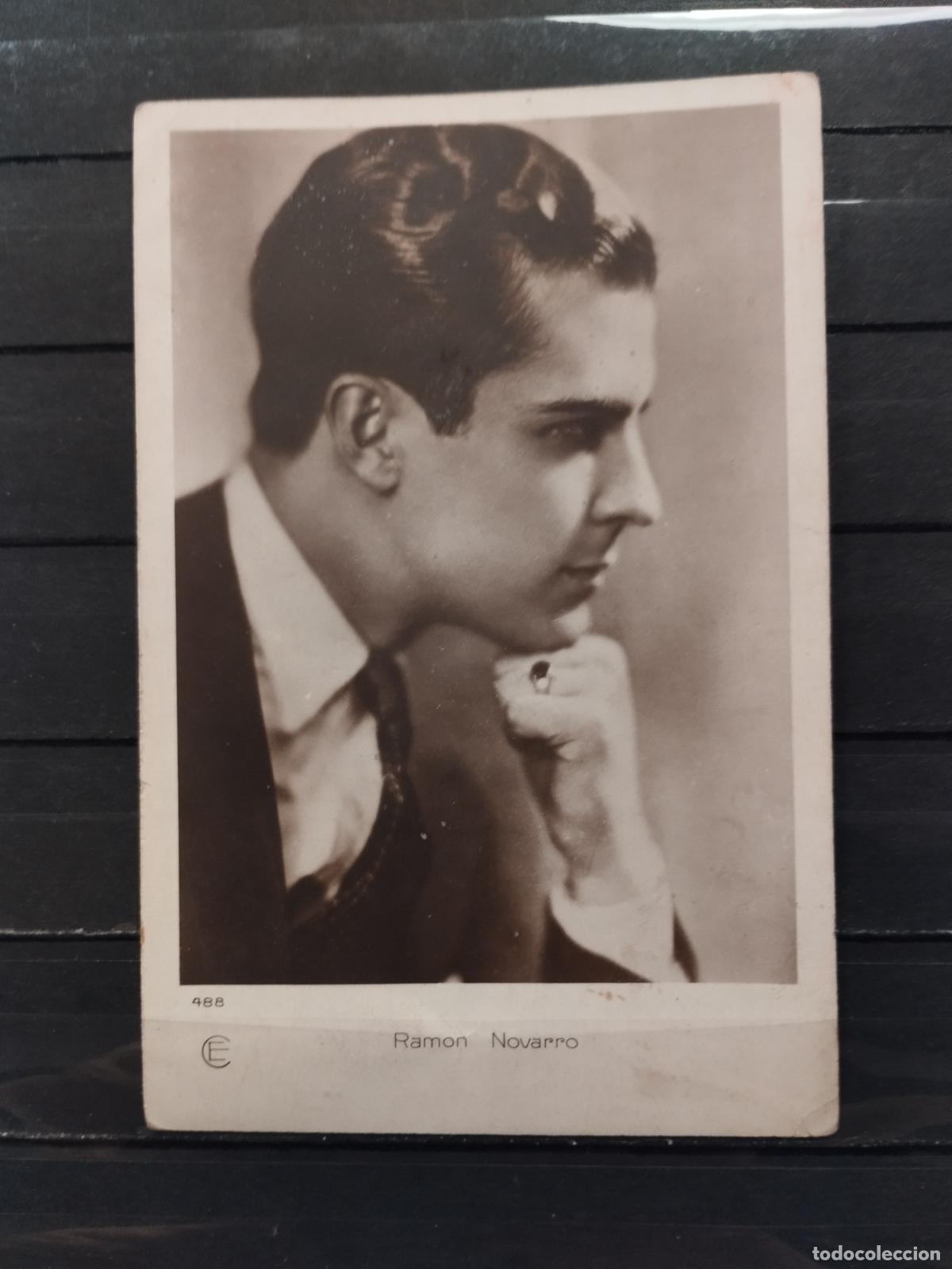 Cin&eacute;ma: CINE. ACTOR. POSTAL FRANCESA. CINEMAGAZINE PARIS. RAMON NOVARRO