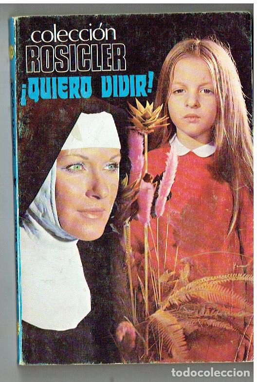 Cine: FOTONOVELAS. ROSICLER. N&ordm; 11. &iexcl;QUIERO VIVIR !. EDC. 1ALONSO. 1973. (B/48.1.