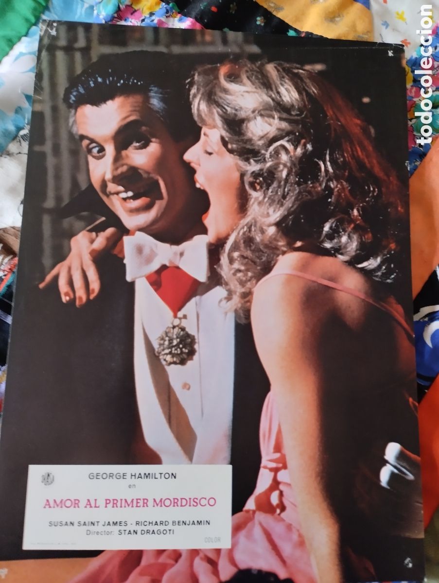 Cine: 12 FOTOCROMOS - AMOR AL PRIMER MORDISCO - SET COMPLETO