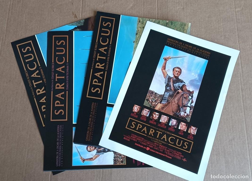 Cine: SPARTACUS. Juego de 12 fotocromos - Stanley Kubrick Kirk Douglas Tony Curtis Laurence Olivier