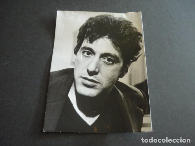 Cinema: AL PACINO ACTOR ANTIGUA FOTOGRAFIA ORIGINAL 18 X 13 CM