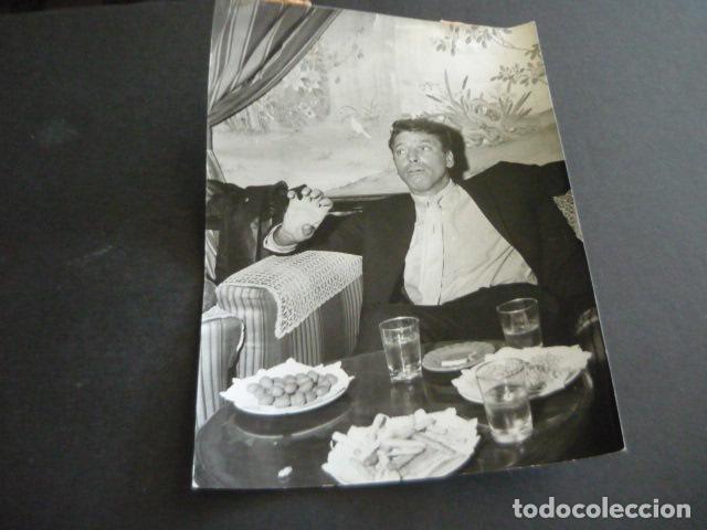 Cinema: BURT LANCASTER ACTOR ANTIGUA FOTOGRAFIA ORIGINAL 15 X 20 CM