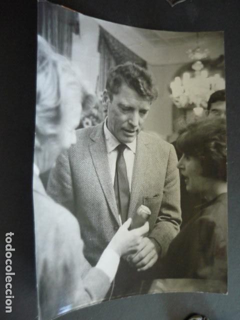 Cine: BURT LANCASTER ACTOR ANTIGUA FOTOGRAFIA ORIGINAL 18 X 24 CM