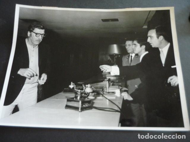 Cinema: BURT LANCASTER ACTOR EN MADRID ANTIGUA FOTOGRAFIA ORIGINAL 18 X 24 CM