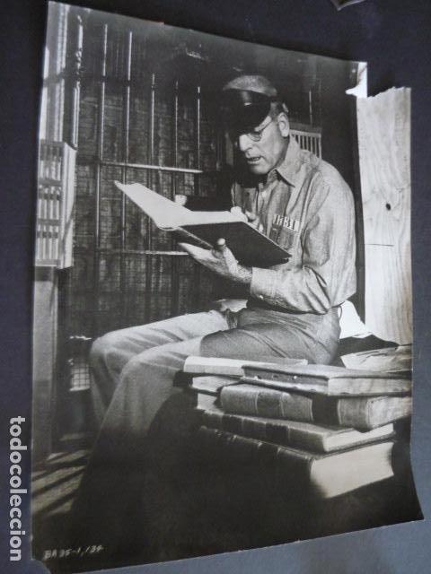 Cinema: BURT LANCASTER ACTOR ANTIGUA FOTOGRAFIA ORIGINAL 19 X 24 CM