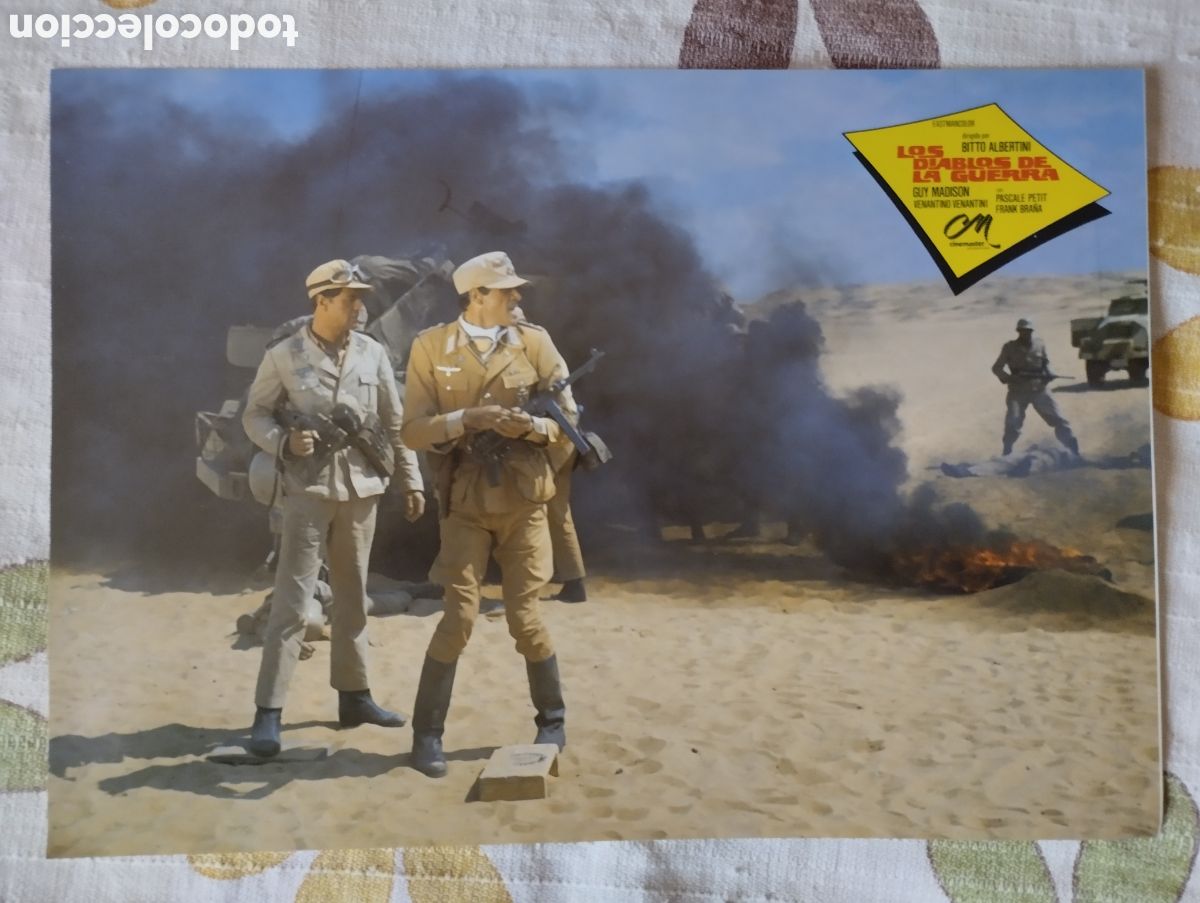 Cine: 9 FOTOCROMOS - LOS DIABLOS DE LA GUERRA