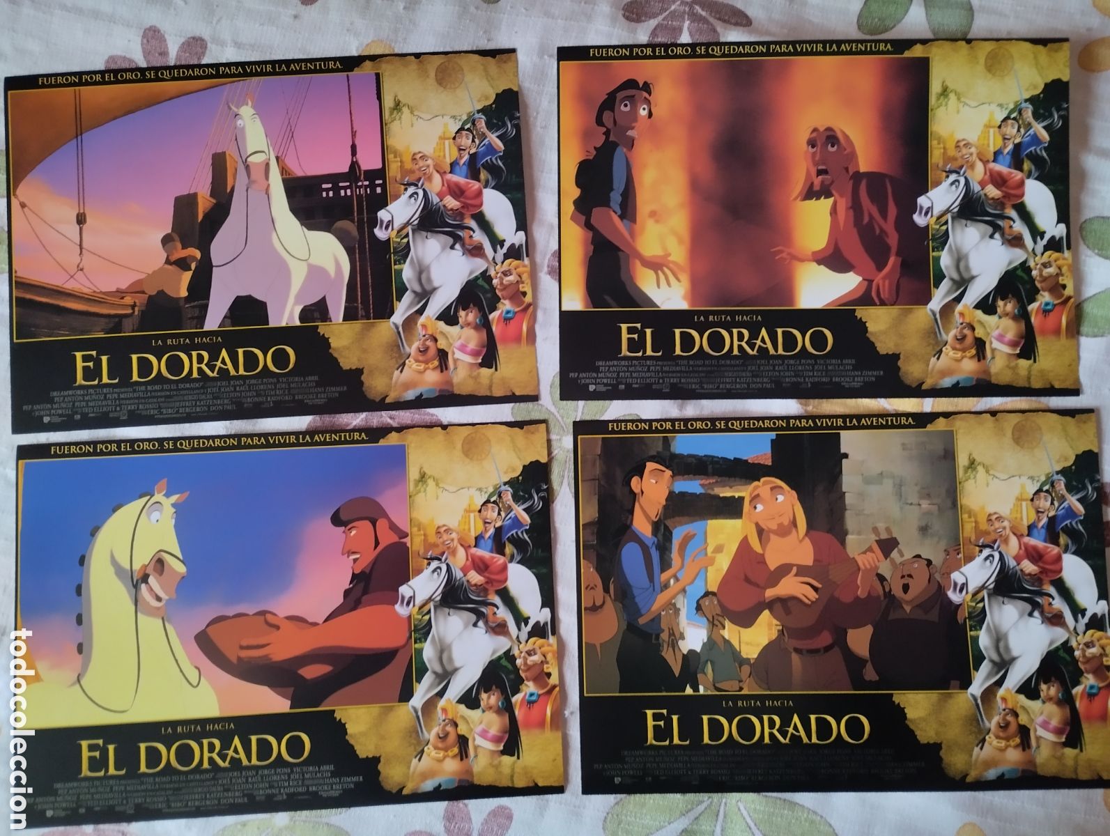 Cine: 12 FOTOCROMOS - EL DORADO - SET COMPLETO