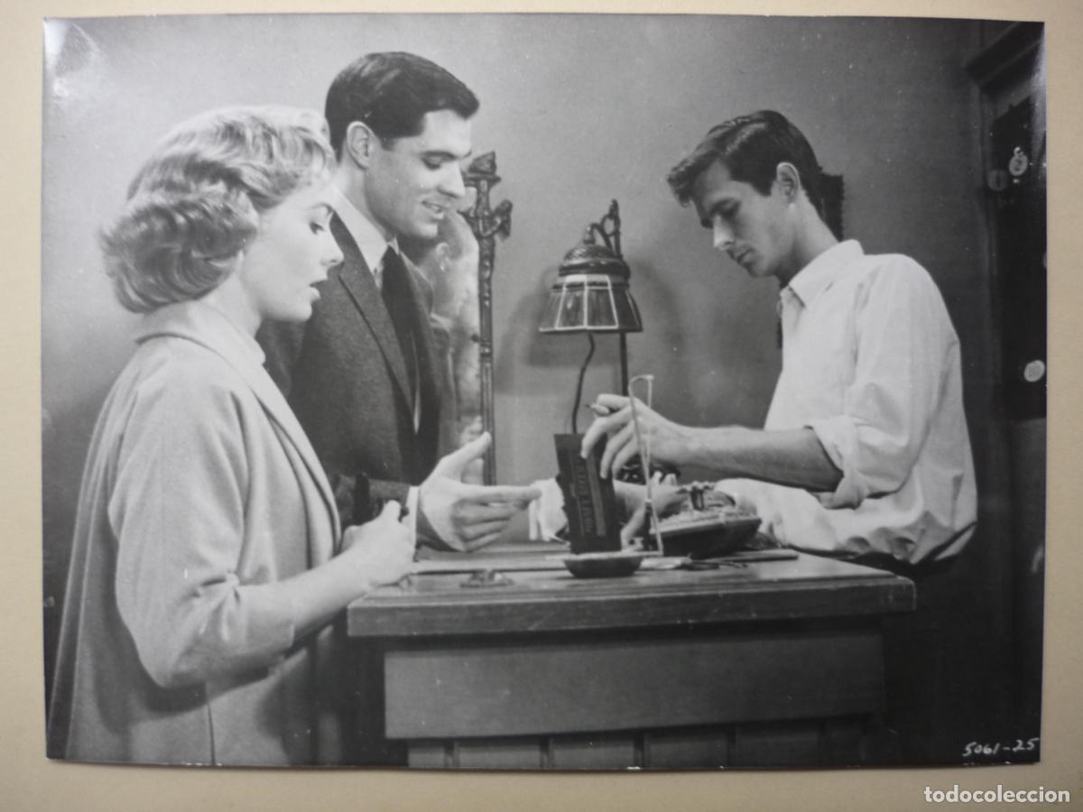Cine: psicosis psycho - foto original b/n - Alfred Hitchcock - Anthony Perkins vera miles john gavin