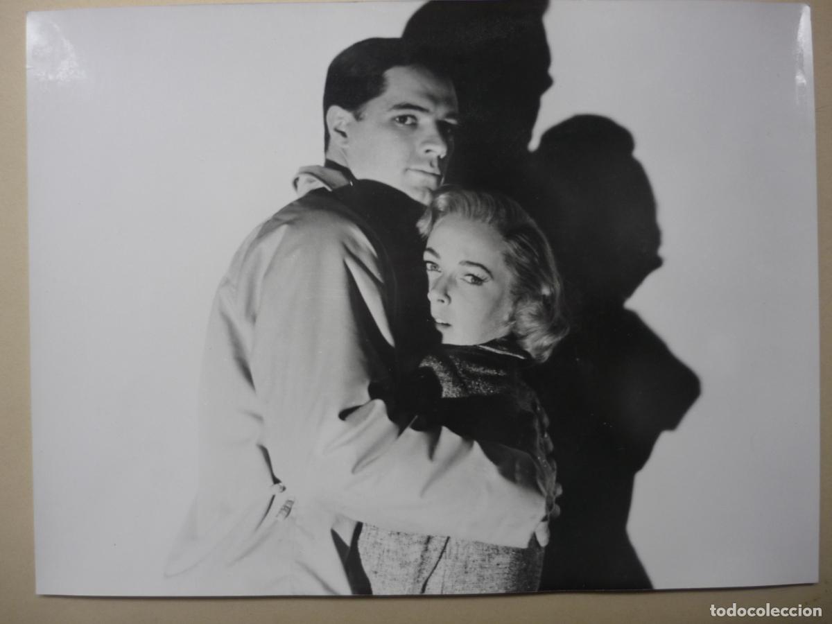 Cine: psicosis psycho - foto original b/n - Alfred Hitchcock - vera miles john gavin