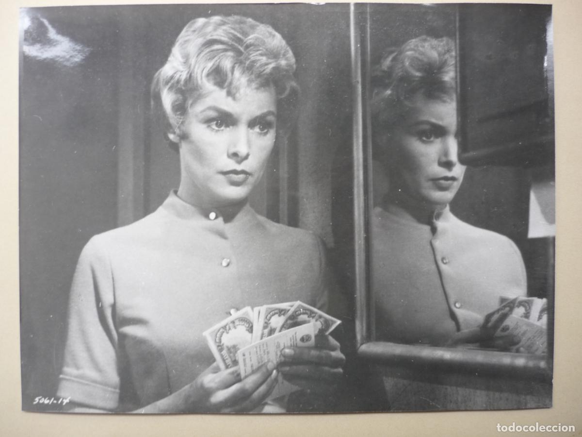 Cine: psicosis psycho - foto original b/n - Alfred Hitchcock - janet leigh