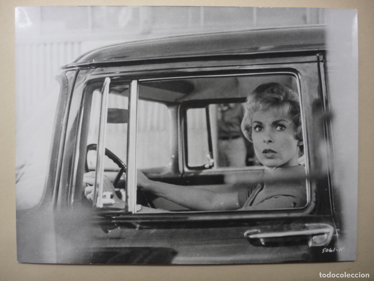 Cine: psicosis psycho - foto original b/n - Alfred Hitchcock - janet leigh