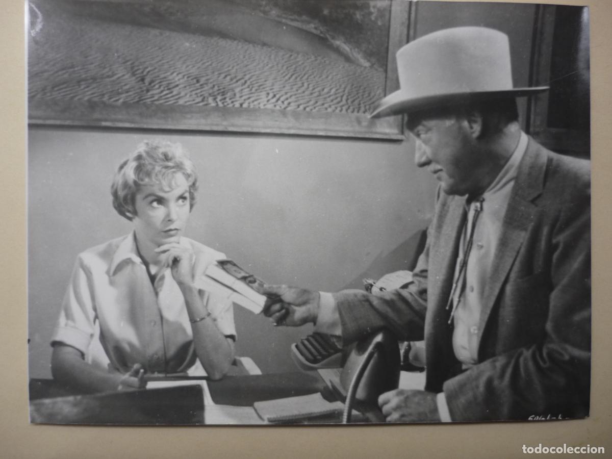 Cine: psicosis psycho - foto original b/n - Alfred Hitchcock - Janet Leigh Frank Albertson