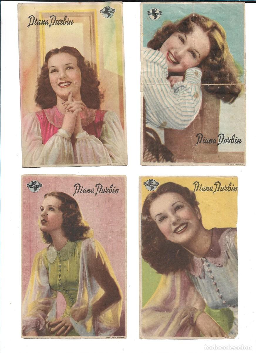 Cinema: DIANA DURBIN - CUATRO CROMOS DIFERENTES