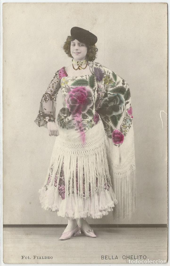 Cine: Postal de Espa&ntilde;a, Cupletista Bella Chelito, Actriz y Cantante, Circulada