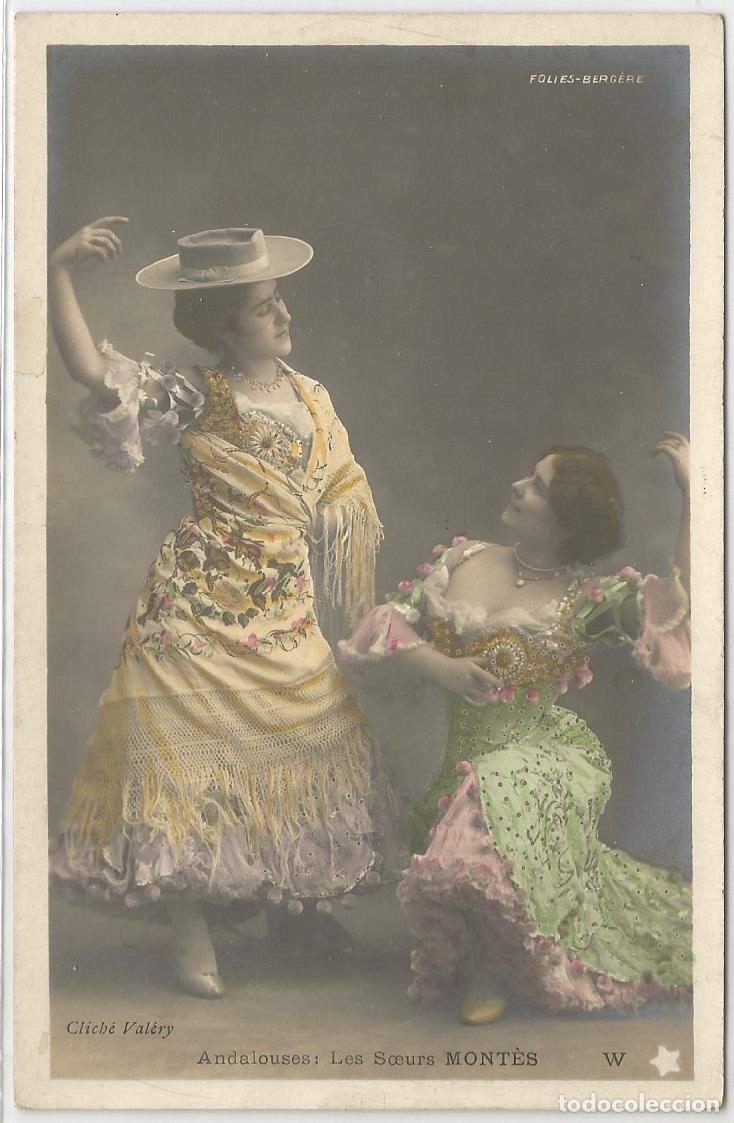 Cine: Postal de Espa&ntilde;a, Andaluc&iacute;a, Artista Cupletista Paquita Montes, Circulada