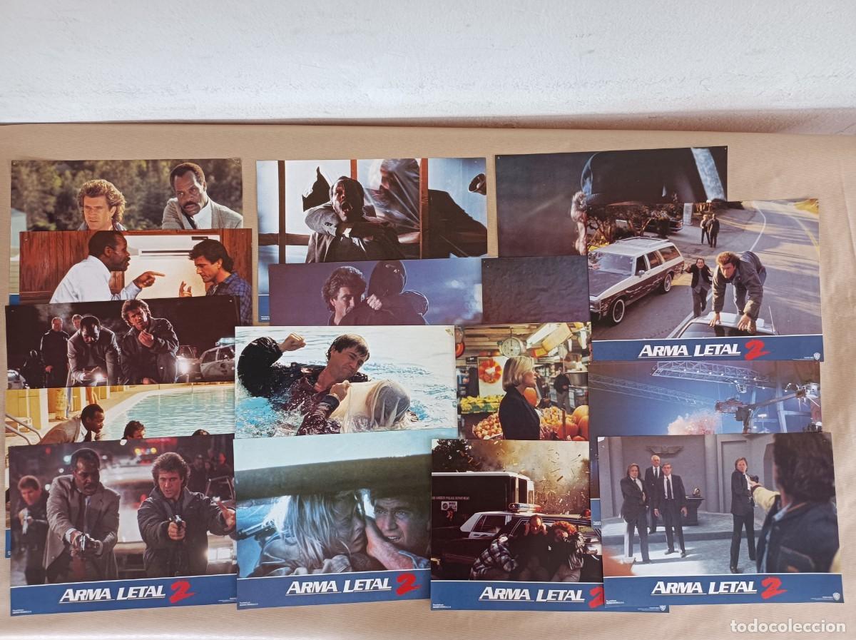 Cine: 16 FOTOCROMOS ARMA LETAL 2 SERIE COMPLETA