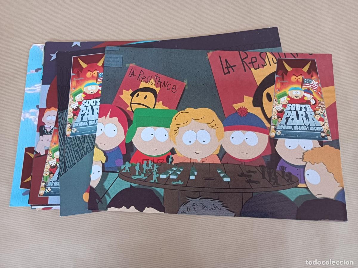 Cine: 12 FOTOCROMOS SOUTH PARK JUEGO COMPLETO