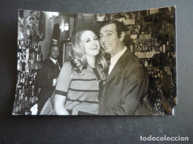 Cinema: ANTONIO CASAL ACTOR CON LA ACTRIZ DIANA SOREL ANTIGUA FOTOGRAFIA ORIGINAL 18 X 13 CM