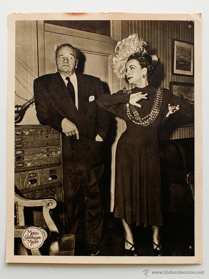 Cine: Wallace Beery y Carmen Miranda. A Date with Judy METRO GOLDWYN MAYER- 19X23,5 cm