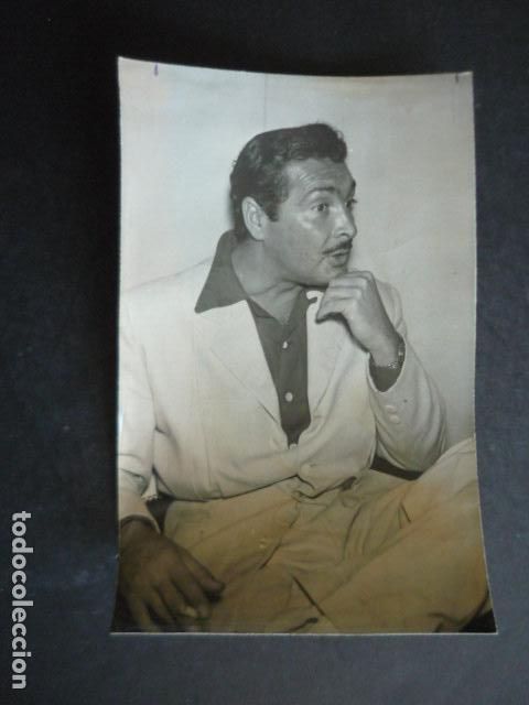 Cinema: ARMANDO CALVO ACTOR ANTIGUA FOTOGRAFIA ORIGINAL 18 X 12 CM