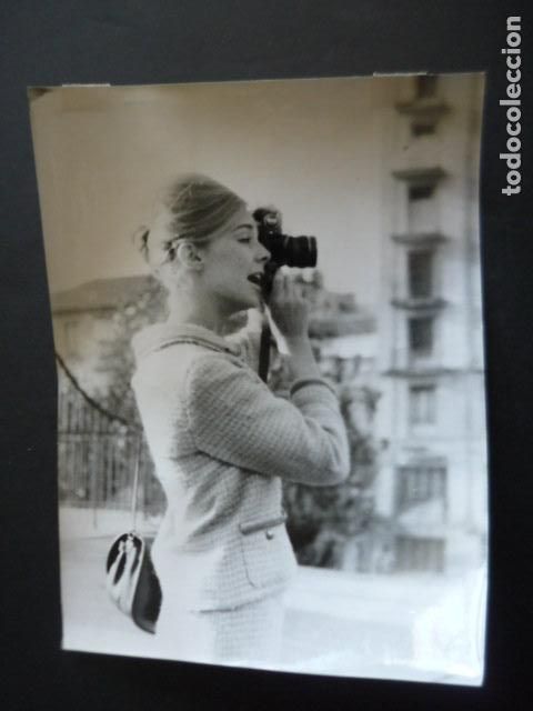 Cine: KARIN MOSSBERG ACTRIZ ANTIGUA FOTOGRAFIA ORIGINAL 18 X 24 CM