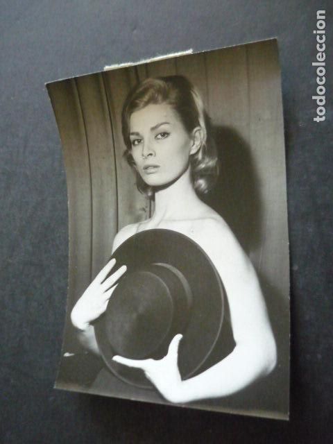 Cinema: SCILLA GABEL ACTRIZ ANTIGUA FOTOGRAFIA ORIGINAL 8 X 11 CM