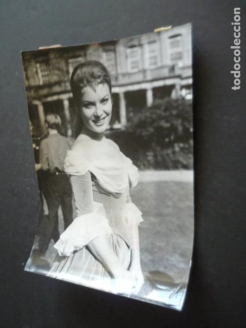 Cin&eacute;ma: BELINDA LEE ACTRIZ ANTIGUA FOTOGRAFIA ORIGINAL 15 X 20 CM