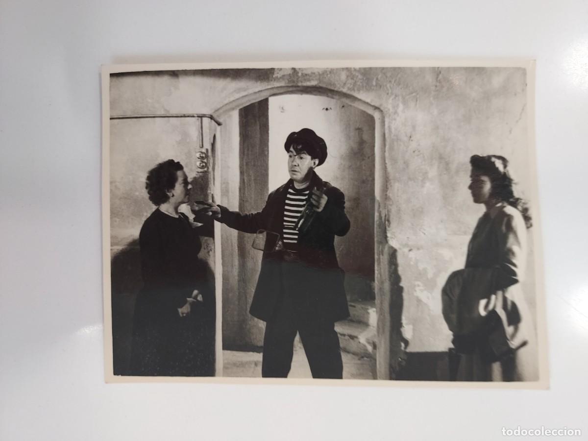 Cine: FOTOGRAFIA ACTOR JOSE JASPE PELICULA EL SOTANO (JAIME DE MAYORA, 1949). 11 X 8 CM
