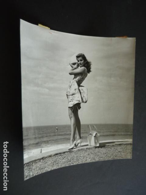 Kino: CHRISTIANA MARTELL ACTRIZ ANTIGUA FOTOGRAFIA ORIGINAL 20 X 18 CM