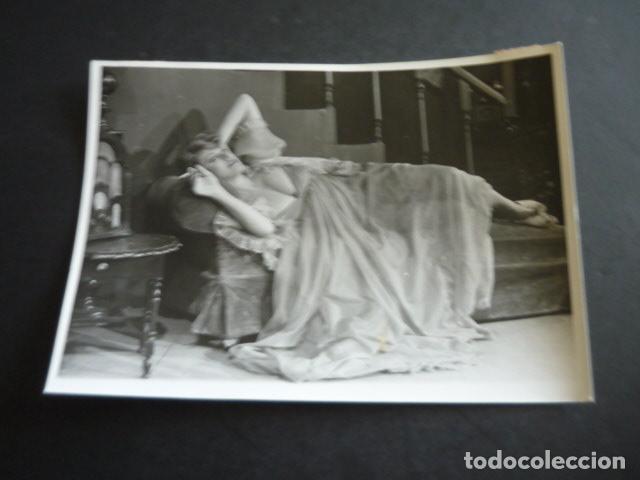 Cinema: MABEL ESCA&Ntilde;O ACTRIZ ANTIGUA FOTOGRAFIA ORIGINAL 13 X 18 CM