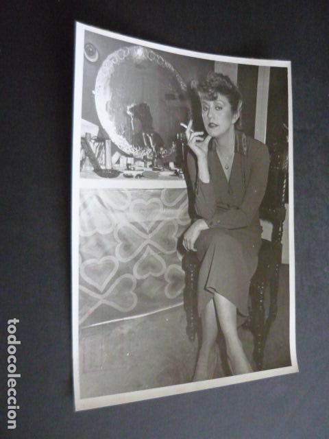 Cinema: MABEL ESCA&Ntilde;O ACTRIZ ANTIGUA FOTOGRAFIA ORIGINAL 13 X 18 CM