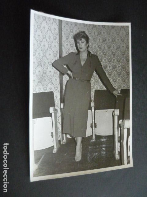 Cinema: MABEL ESCA&Ntilde;O ACTRIZ ANTIGUA FOTOGRAFIA ORIGINAL 13 X 18 CM