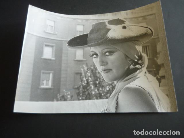Cinema: MABEL ESCA&Ntilde;O ACTRIZ ANTIGUA FOTOGRAFIA ORIGINAL 24 X 18 CM