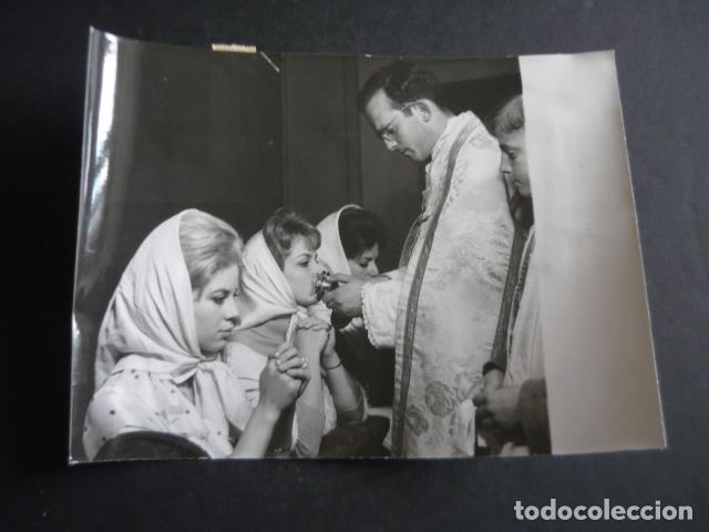 Cinema: MADRID SAN ANTONIO DE LA FLORIDA IRAN EORY ACTRIZ ANTIGUA FOTOGRAFIA ORIGINAL 15 X 20 CM