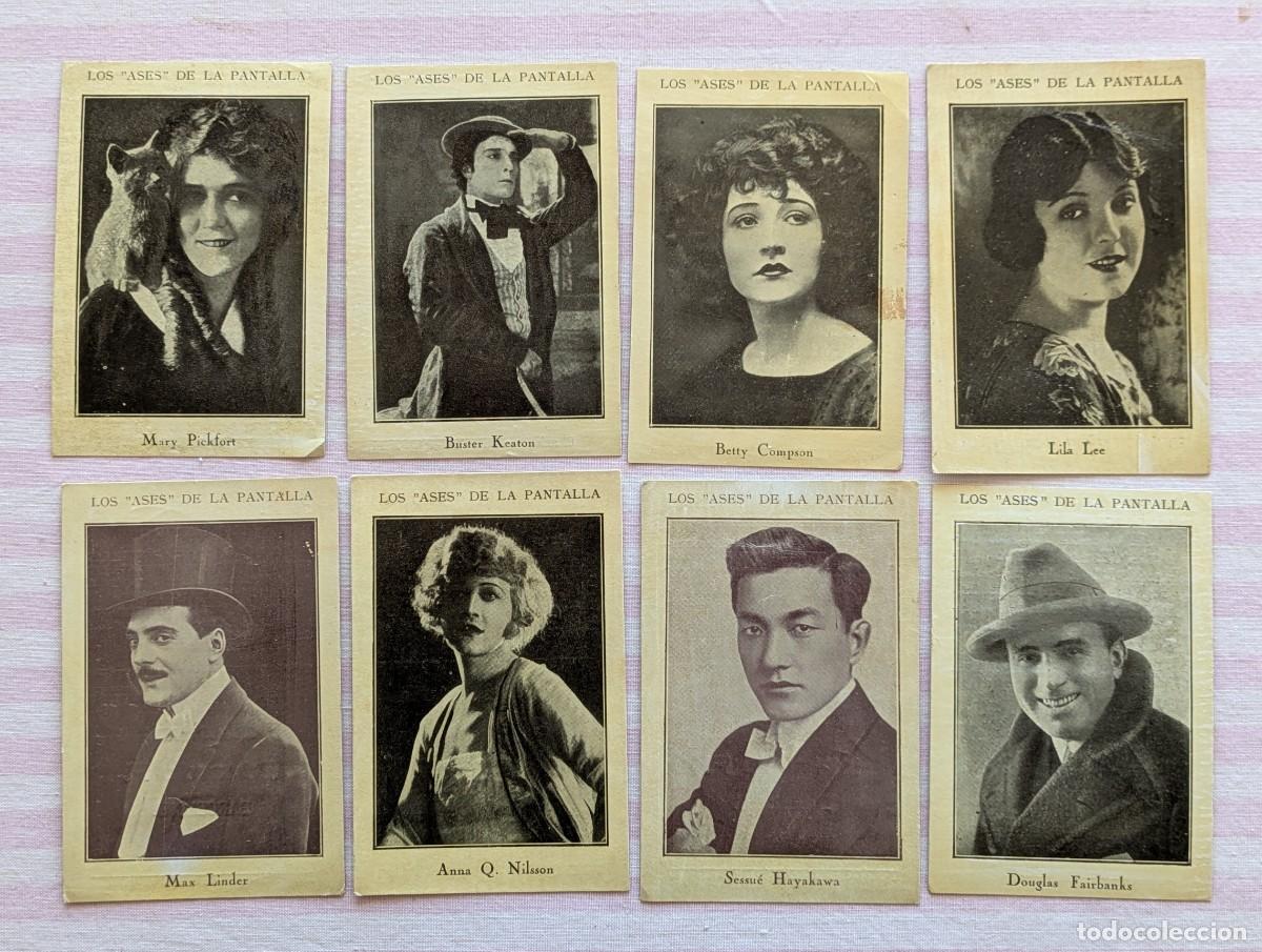 Cine: Los Ases de la Pantalla. Buster Keaton, Max Kinder, Pauline Frederich, etc Hasta 17