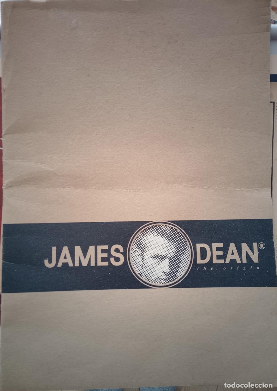 Kino: CARPETA CONTENEDORA CAT&Aacute;LOGO PROMOCIONAL DE JEANS & SPORTWEAR &ndash; 1992 &ndash; JAMES DEAN